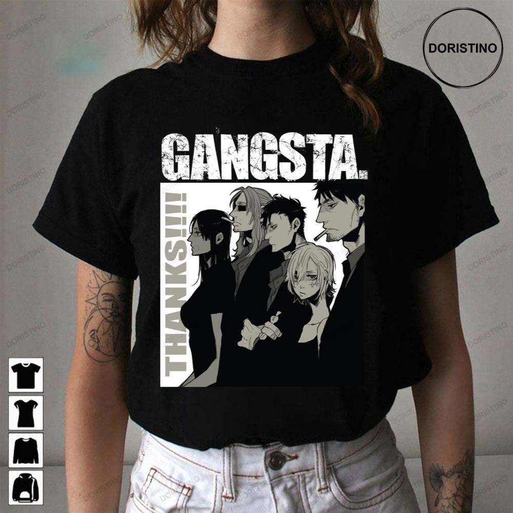 Thanks Gangsta Anime Limited Edition T-shirts